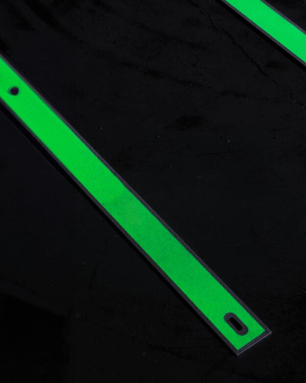 Selvlysende markering GL-445 – selvlysende – aluminium 50 mm