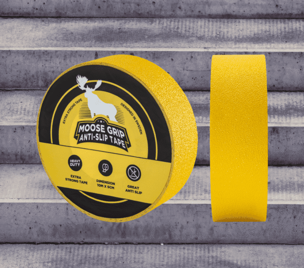 MOOSE GRIP halkskyddstejp, gul