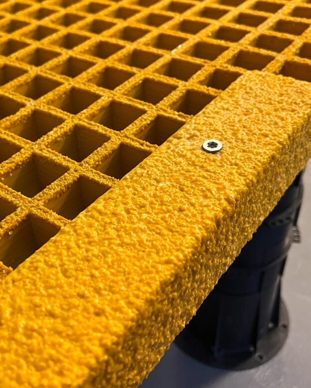 Monteringsclips - Monteringssæt til riste - Rustfrit stål - 20 stk